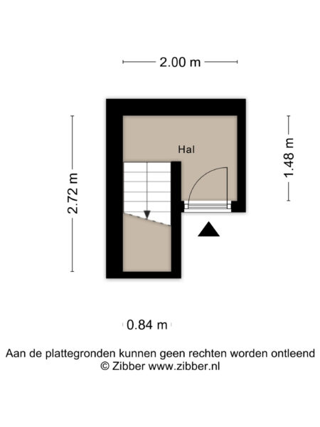 saenredamstraat 15b, haarlem – plattegrond 3