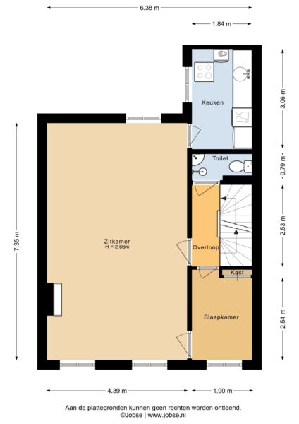 van oldenbarneveldtstraat 34, amsterdam – plattegrond 8