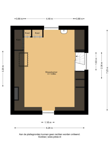 van oldenbarneveldtstraat 34, amsterdam – plattegrond 11