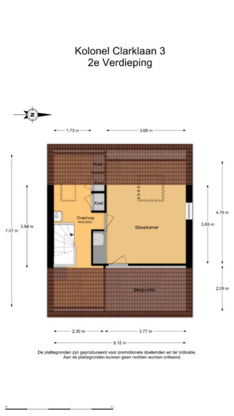 kolonel clarklaan 3, aerdenhout – plattegrond 4