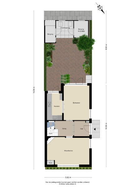 perseusstraat 9, haarlem – plattegrond 2