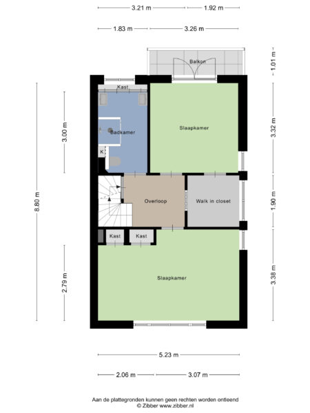perseusstraat 9, haarlem – plattegrond 4