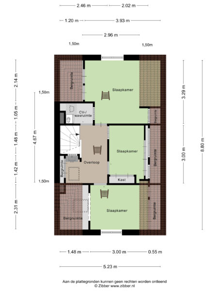 perseusstraat 9, haarlem – plattegrond 5