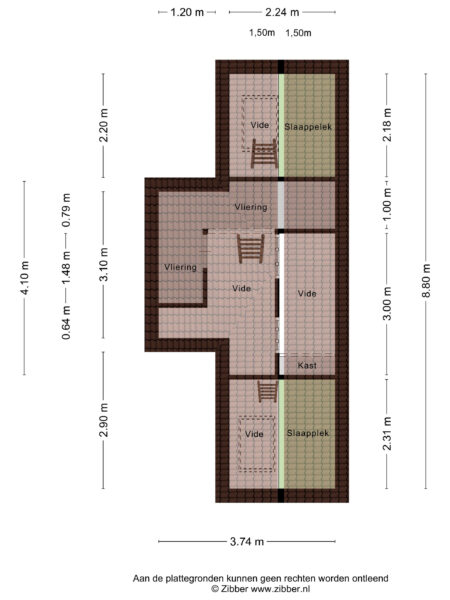 perseusstraat 9, haarlem – plattegrond 6