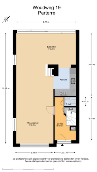 woudweg 19, vijfhuizen – plattegrond 4