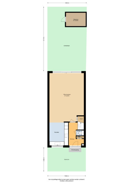 rietzangerweg 58, diemen – plattegrond 3