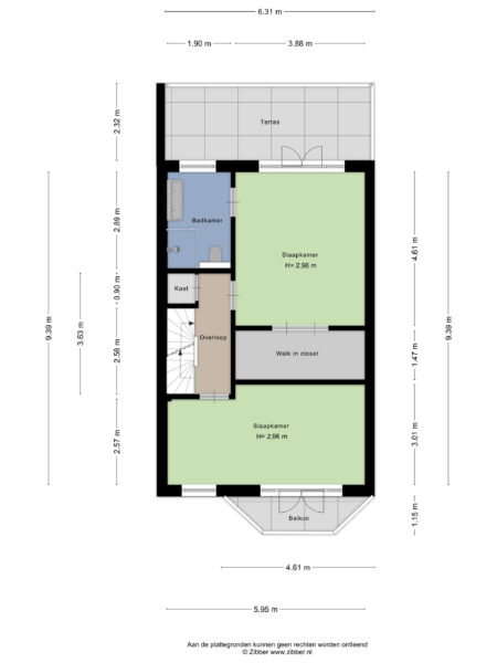 uit den bosstraat 16, haarlem – plattegrond 4