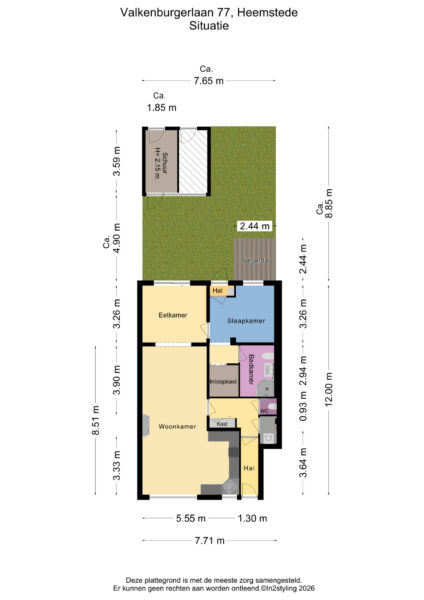 valkenburgerlaan 77, heemstede – plattegrond 4