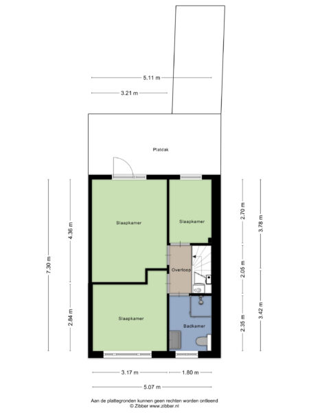rembangstraat 27, haarlem – plattegrond 3