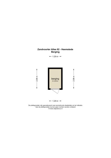 zandvoorter allee 62, haarlem – plattegrond 2