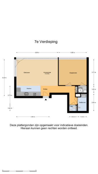 prins bernhardlaan 2v, haarlem – plattegrond 2