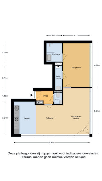 prins bernhardlaan 2q, haarlem – plattegrond