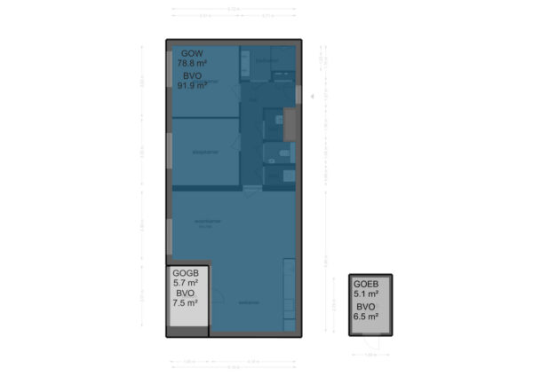 niemeyerstraat 58, hoofddorp – plattegrond 3