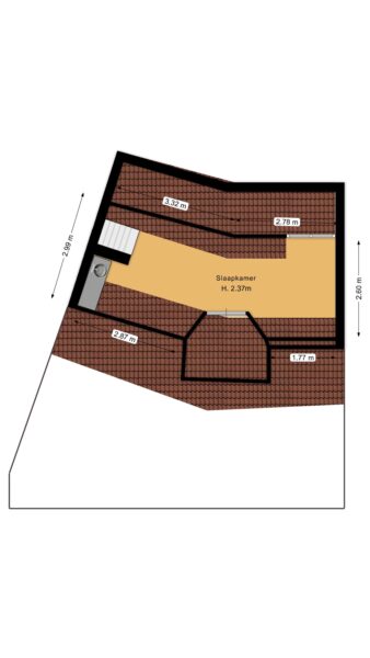 beerensteinerlaan 63, bussum – plattegrond 3