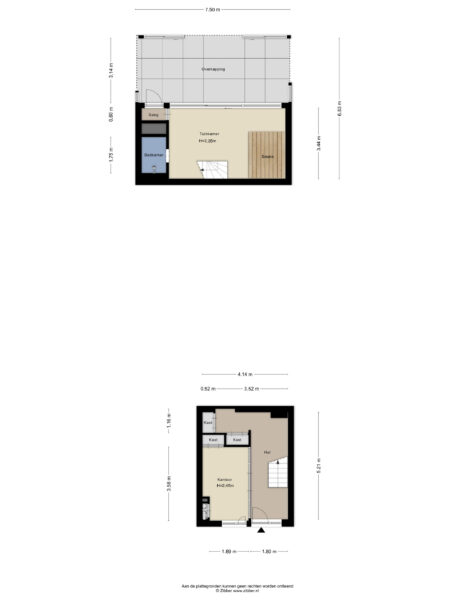 eendenkooistraat 6, haarlem – plattegrond 3