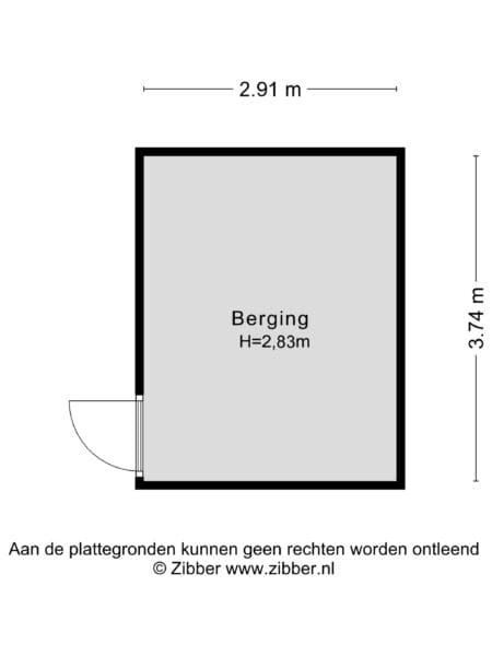 sint jorisveld 51, haarlem – plattegrond 3