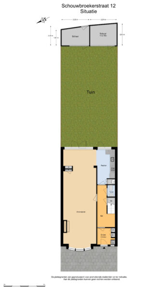 schouwbroekerstraat 12, heemstede – plattegrond 4