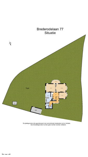 brederodelaan 77, bloemendaal – plattegrond 7