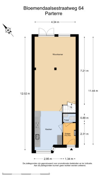 bloemendaalsestraatweg 64, santpoort zuid – plattegrond 4