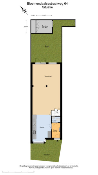bloemendaalsestraatweg 64, santpoort zuid – plattegrond 5