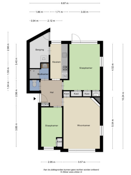 van nouhuysstraat 33a, haarlem – plattegrond 4