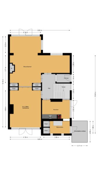 gooilaan 5, bussum – plattegrond 4