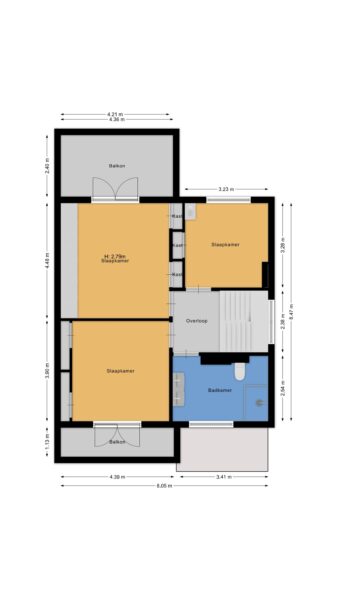 gooilaan 5, bussum – plattegrond 3
