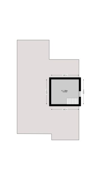gooilaan 5, bussum – plattegrond