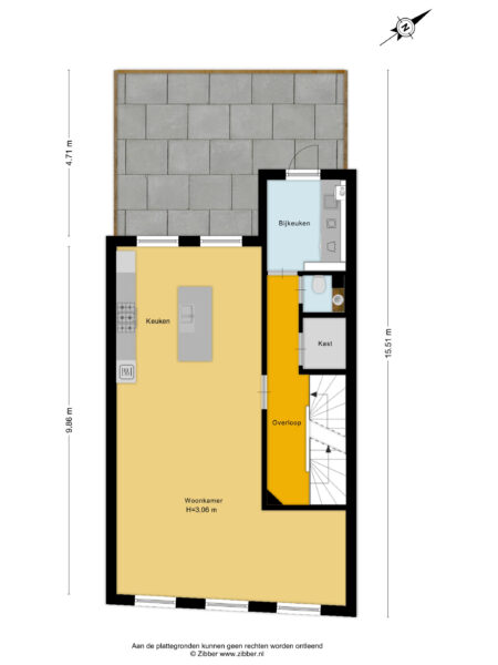 wagenweg 94rd, haarlem – plattegrond 2