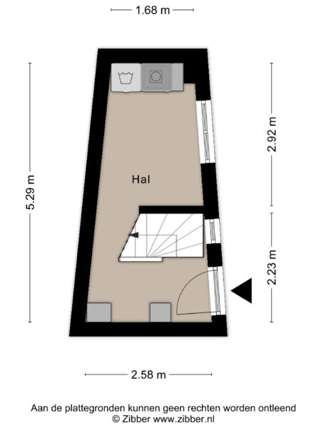 taanplaats 30, spaarndam gem. haarlem – plattegrond