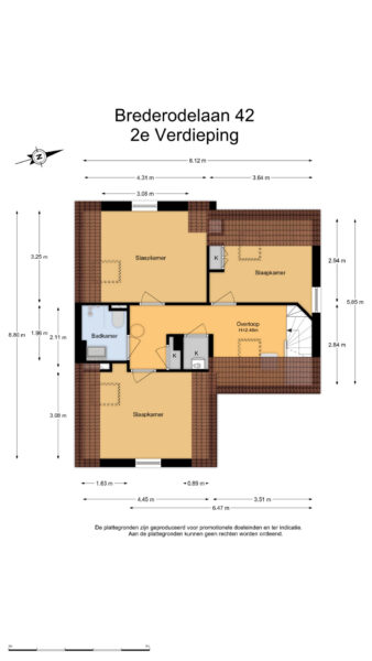 brederodelaan 42, bloemendaal – plattegrond 6