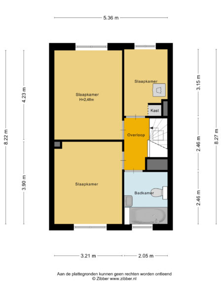 maxwellstraat 26, haarlem – plattegrond 3
