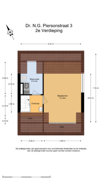 dr. n.g. piersonstraat 3, heemstede – plattegrond 4