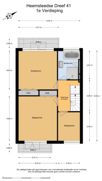 heemsteedse dreef 41, heemstede – plattegrond 5