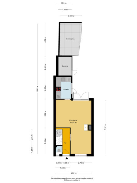 nijlstraat 34, haarlem – plattegrond 2