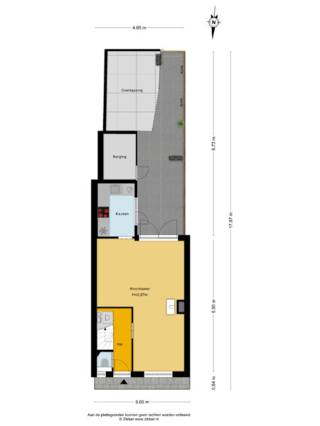 nijlstraat 34, haarlem – plattegrond