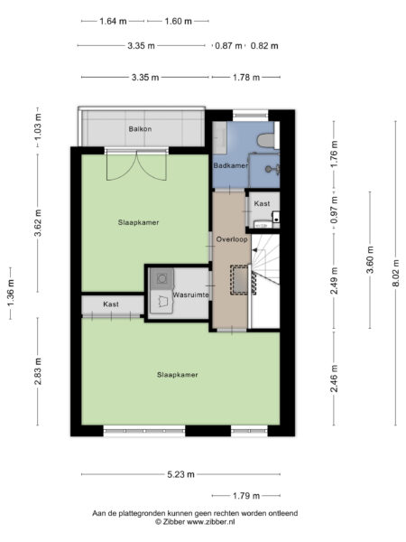 overtonweg 7, haarlem – plattegrond 4