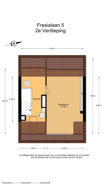 fresialaan 5, heemstede – plattegrond 5