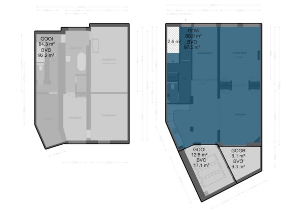 maarten harpertszoon trompstraat 22h, amsterdam – plattegrond 3