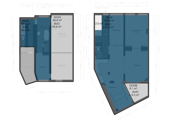 maarten harpertszoon trompstraat 22h, amsterdam – plattegrond 3