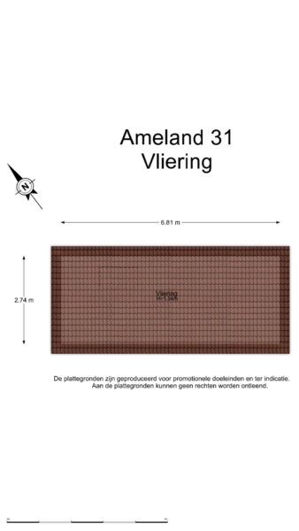 ameland 31, heemskerk – plattegrond 6
