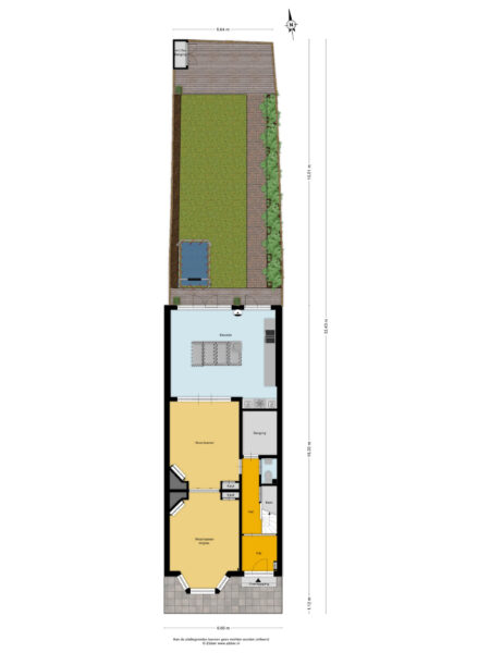 lakenkopersstraat 5, haarlem – plattegrond 2