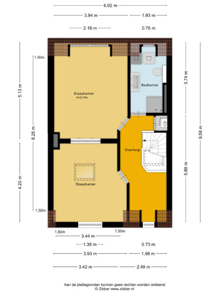 lakenkopersstraat 5, haarlem – plattegrond
