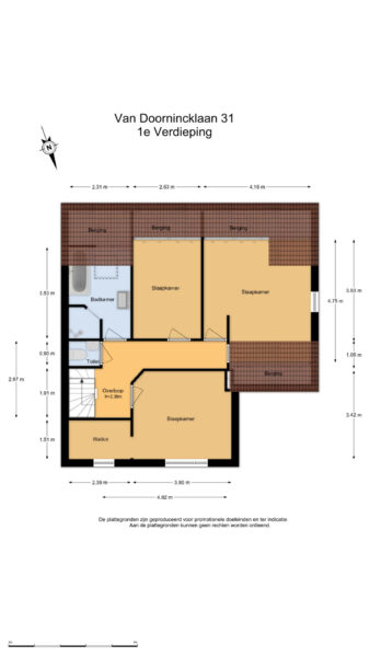 van doornincklaan 31, bennebroek – plattegrond 5
