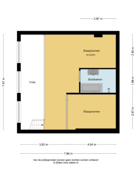 krocht 5, haarlem – plattegrond 2