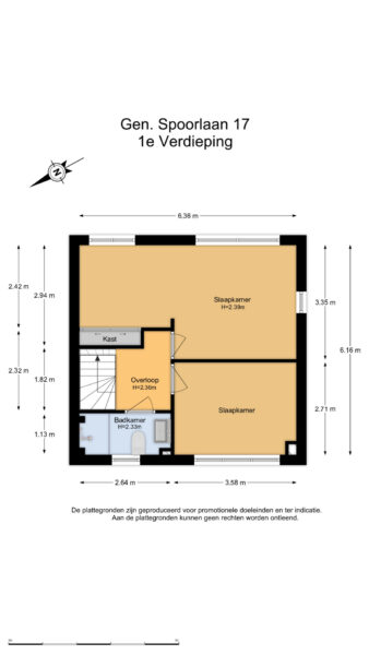 generaal spoorlaan 17, aerdenhout – plattegrond 4