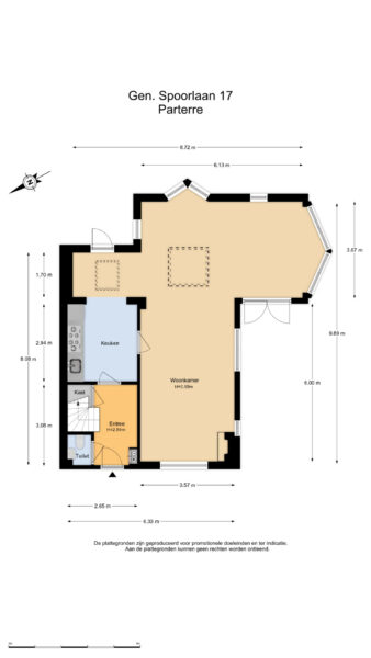 generaal spoorlaan 17, aerdenhout – plattegrond 3