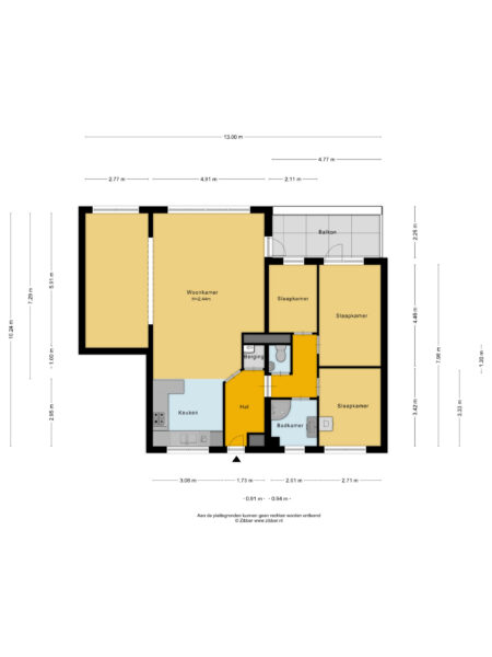 charta 77 vaart 45, haarlem – plattegrond 2