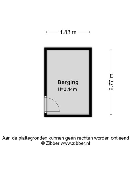 charta 77 vaart 45, haarlem – plattegrond