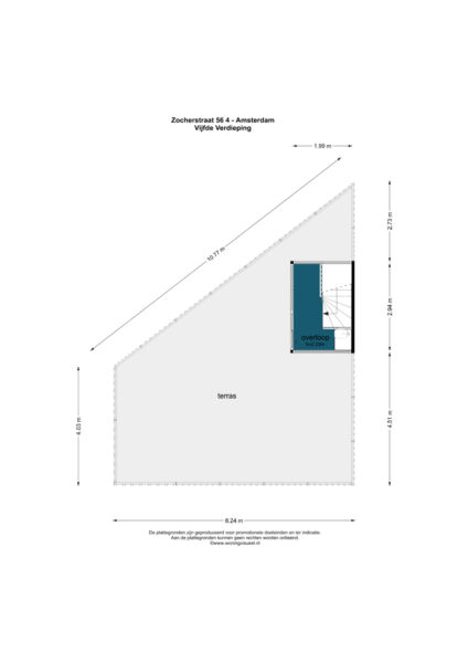 zocherstraat 56 4, amsterdam – plattegrond 2
